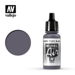 VALLEJO Model Air (073) Black (METALLIC) (17ml.) [VAL71073]