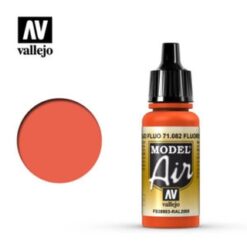 VALLEJO Model Air (082) Fluorescent Red (17ml.) (FS38903-RAL2005) [VAL71082]