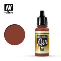 VALLEJO Model Air (084) Fire Red (17ml.) [VAL71084]