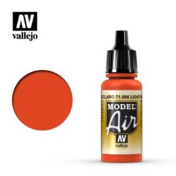 VALLEJO Model Air (086) Light Red (17ml.) [VAL71086]