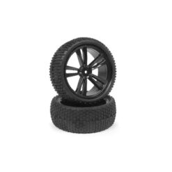 Maverick RC MOUNTED WHEEL AND TYRE SET (XB/FRONT/2PCS) [MAV150085]