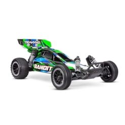 Traxxas BANDIT 1/10 2wd Brushed HD with battery & USB-C char [TRX24254-8GRN]