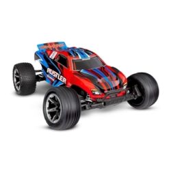 Traxxas Rustler 2wd Brushed HD incl battery & USB-C charger [TRX37254-8RED]