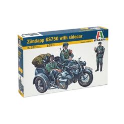 ITALERI 1:35 Zundapp Ks750met zijspan [ITA0317]