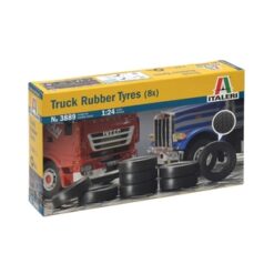 ITALERI Truck Rubber Tyres (8x) [ITA3889]