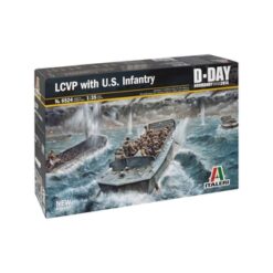 ITALERI 1:35 Lcvp With Us Infantry [ITA6524]