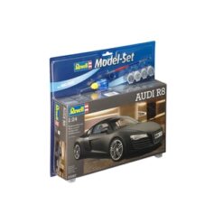 REVELL Model set 1:24 Audi R8 (mat zwart) [REV67057]