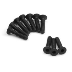 HPI Tp. Flat Head Screw M3x15mm (HEX Socket/10pcs) [HPI160592]