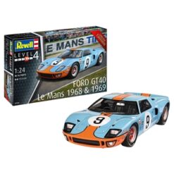 REVELL 1:24 Ford GT 40 Le Mans 1968 & 1969 [REV07696]