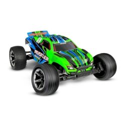 Traxxas Rustler 2wd Brushed HD incl battery & USB-C charger [TRX37254-8GRN]