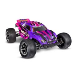 Traxxas Rustler 2wd Brushed HD incl battery & USB-C charger [TRX37254-8PINK]