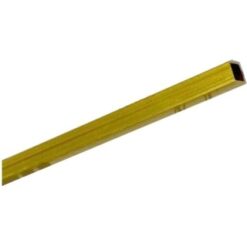AERONAUT Vierkant pijp 13 x 2.5 messing (1mtr) [AE7741-13]