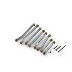 HPI Aluminum Suspension Link Set (Gunmetal) [HPI161147]