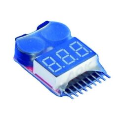 SIVA lipo alarm 1-6 cel instelbaar [SIVE-08]