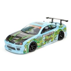 FTX BANZAI 1/10 STREET/DRIFT NITRO 4WD RTR CAR - BLUE [CMLFTX5534B]