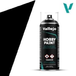 VALLEJO Primer Spuitbus (zwart) 400ml [VAL28012]
