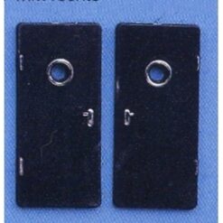 AERONAUT Deur met patrijspoort 19x10mm bruin rechts [AE5768-06]