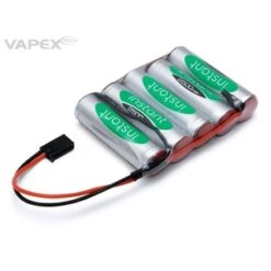 Vapex Ontvanger accu 6.0v 2500mah plat fut [VP2500AAS5F2]